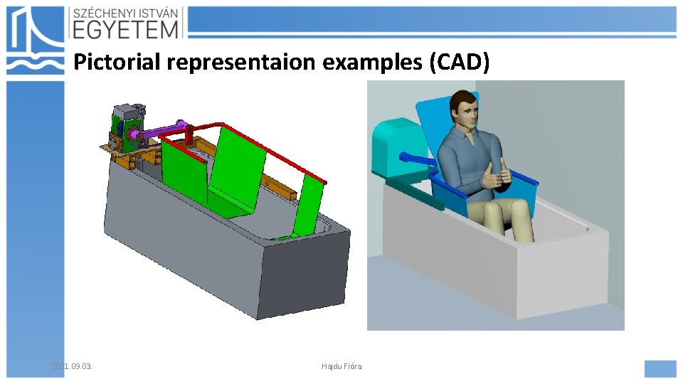 Pictorial representaion examples (CAD) 2021. 09. 03. Hajdu Flóra 