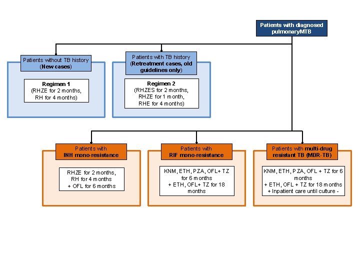 Patients with diagnosed pulmonary. MTB Patients without TB history (New cases) Patients with TB