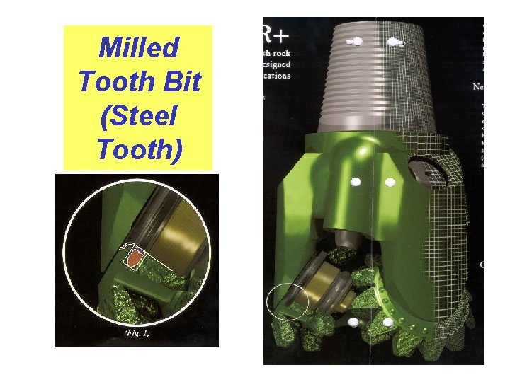 Milled Tooth Bit (Steel Tooth) 