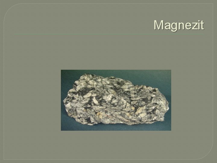 Magnezit 