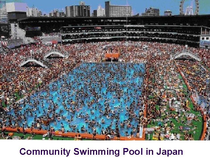 Community Swimming Pool in Japan 