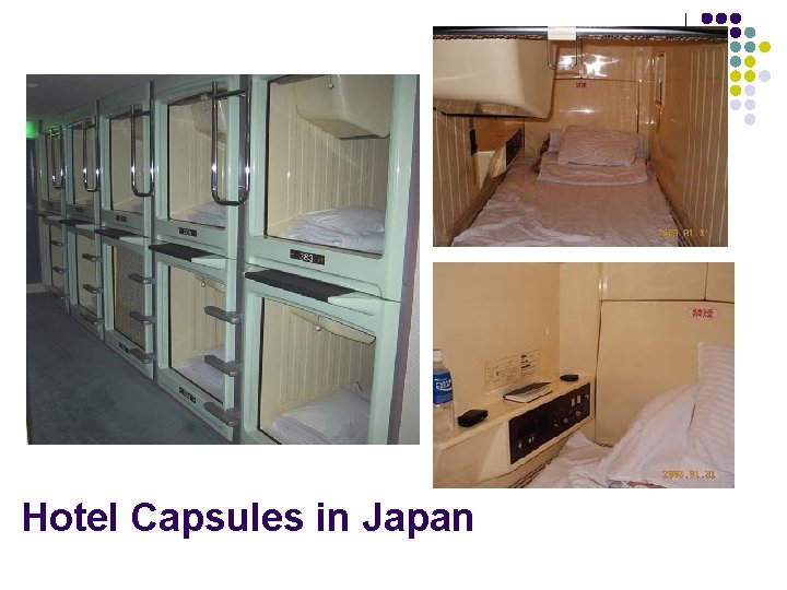 Hotel Capsules in Japan 