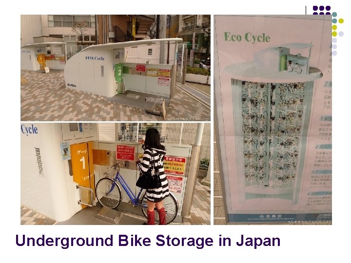 Underground Bike Storage in Japan 