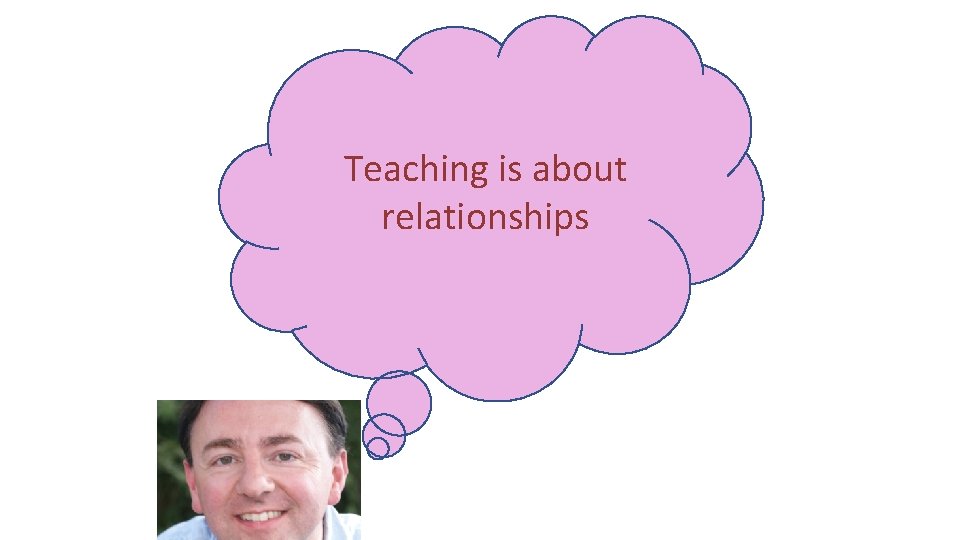 Teaching is about relationships 
