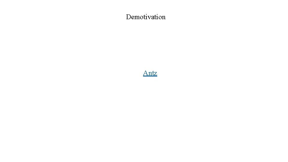 Demotivation Antz 