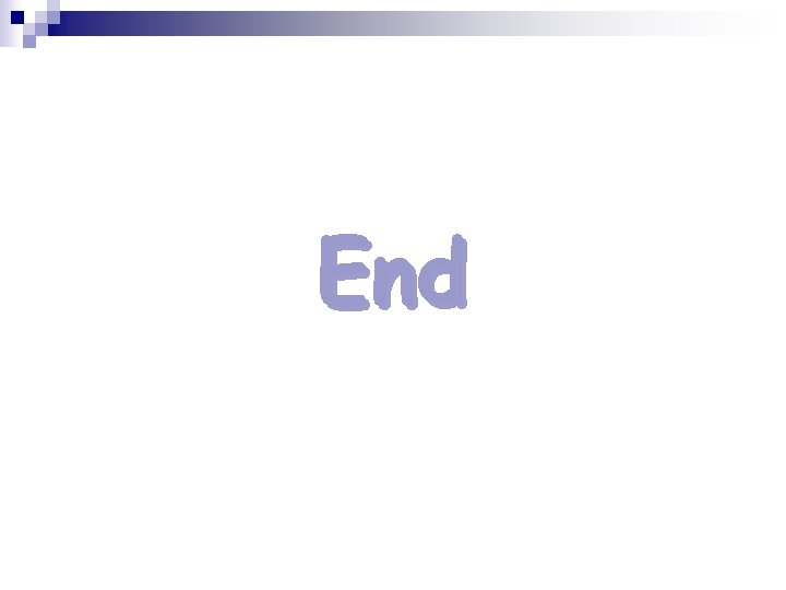 End 