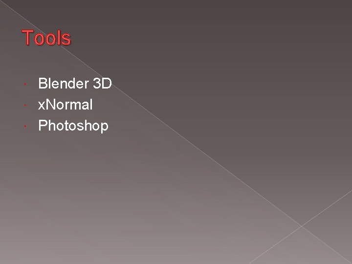 Tools Blender 3 D x. Normal Photoshop 