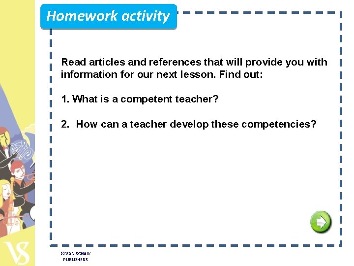 Homework activity Read articles and references that will provide you with information for our