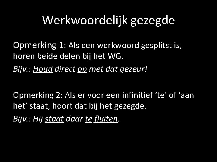 Werkwoordelijk gezegde naamwoordelijk gezegde en de werkwoorden Spoorboekje