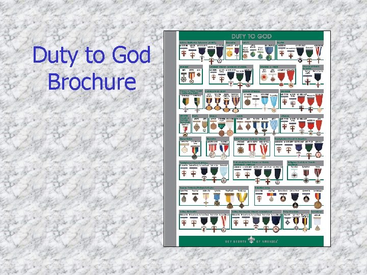 Duty to God Brochure Duty to God Brochure