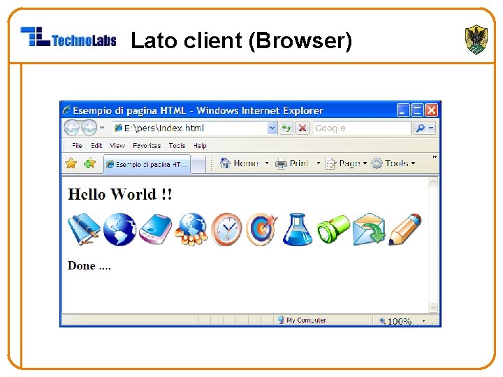 Lato client (Browser) 