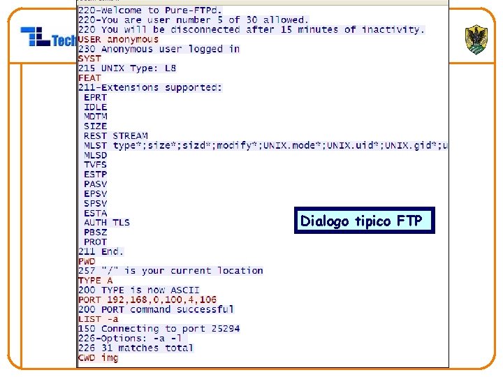 Dialogo tipico FTP 