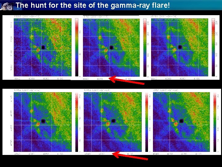 The hunt for the site of the gamma-ray flare! 5 