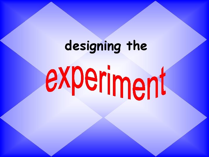 designing the 