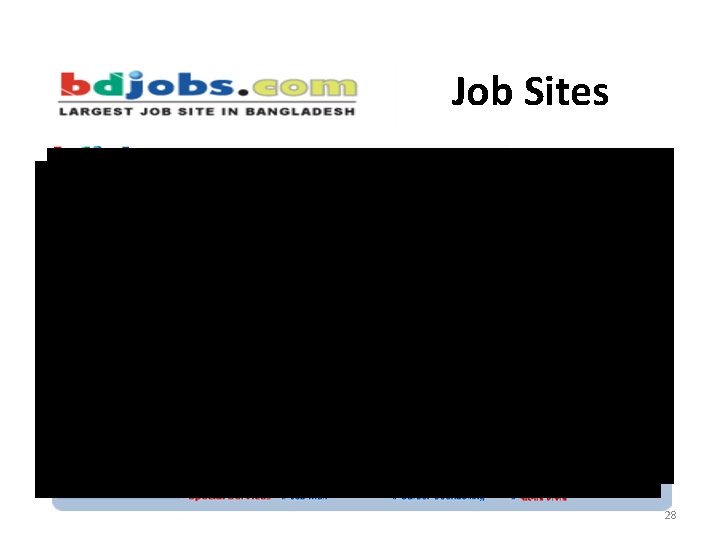 Job Sites 28 