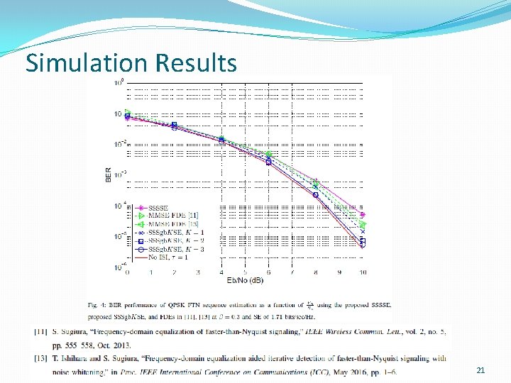 Simulation Results 21 