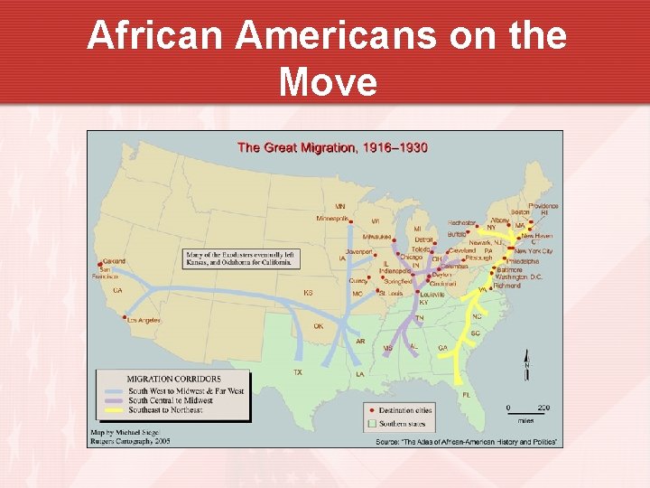 African Americans on the Move 