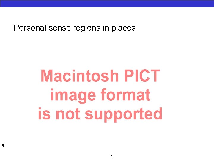Jo 99 Personal sense regions in places 18 