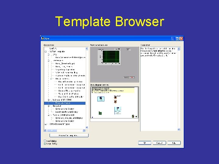 Template Browser 