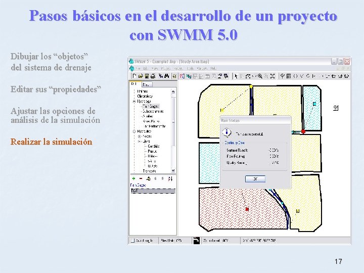 Pasos básicos en el desarrollo de un proyecto con SWMM 5. 0 Dibujar los