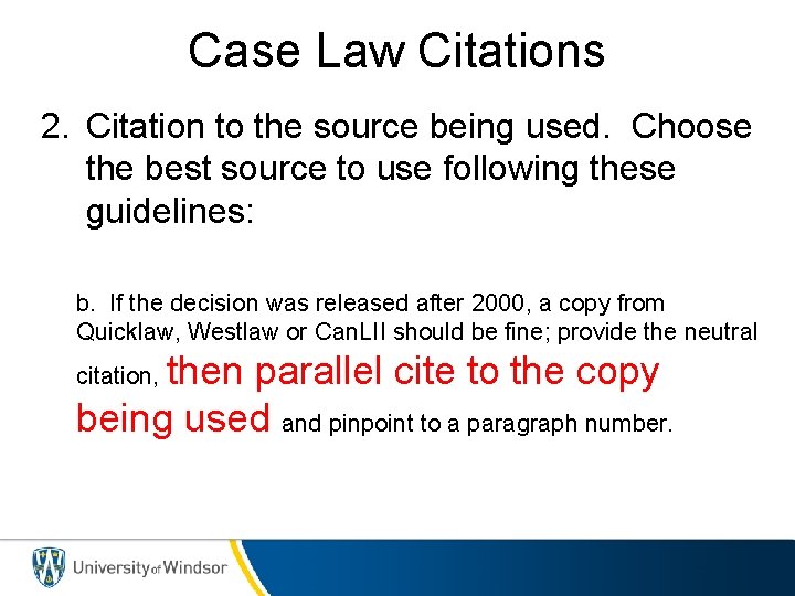 Windsor Review Demers Associate Dean Law Library