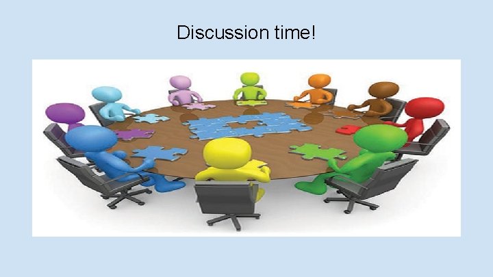 Discussion time! 