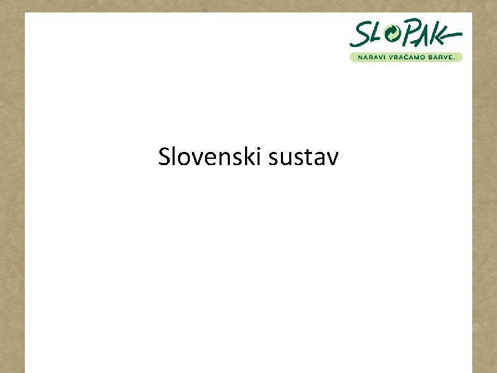 Slovenski sustav 