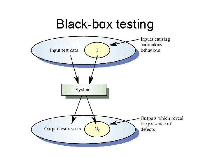Black-box testing 