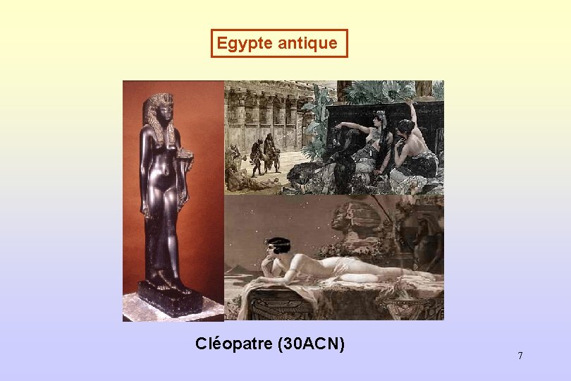 Egypte antique Cléopatre (30 ACN) 7 