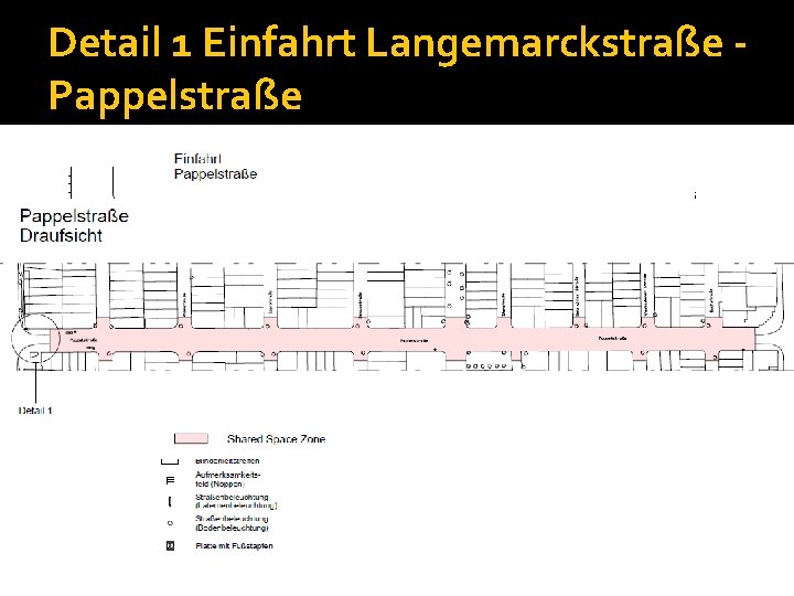 Detail 1 Einfahrt Langemarckstraße Pappelstraße 