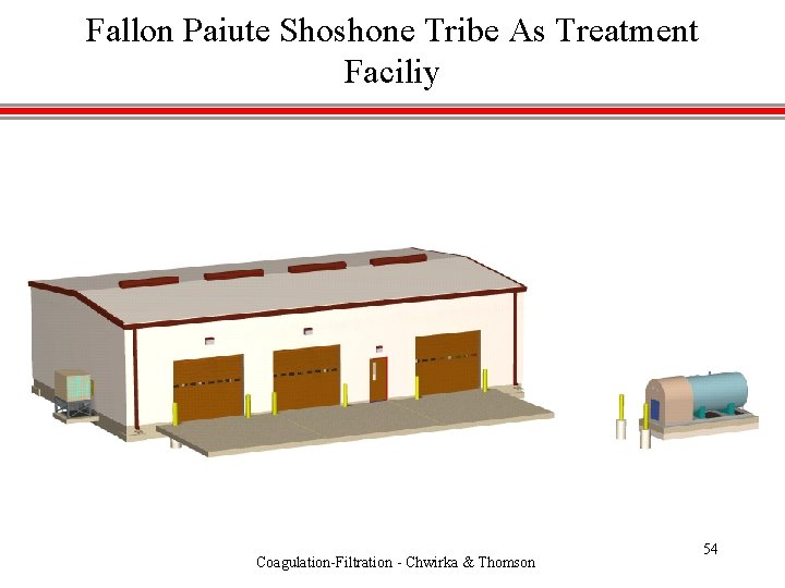 Fallon Paiute Shoshone Tribe As Treatment Faciliy Coagulation-Filtration - Chwirka & Thomson 54 