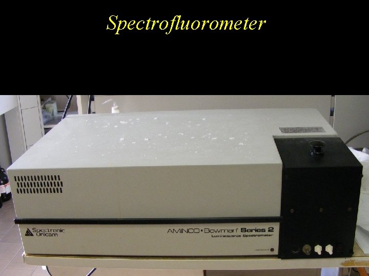 Spectrofluorometer 