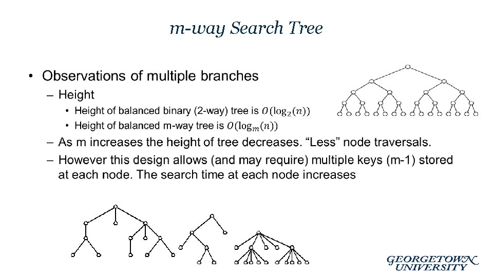 m-way Search Tree • 