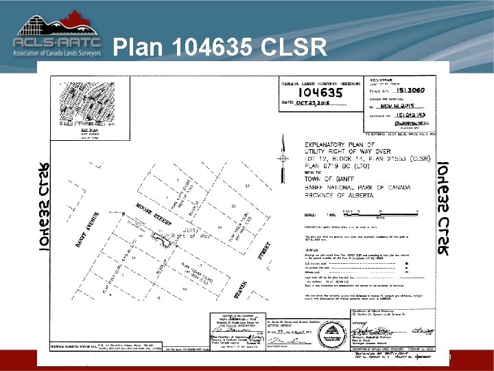 Plan 104635 CLSR 11 