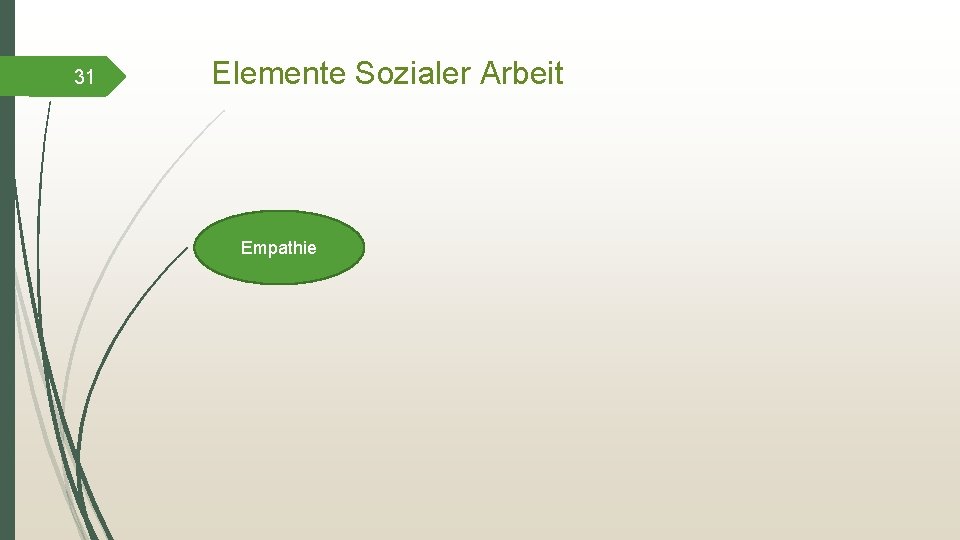 31 Elemente Sozialer Arbeit Empathie 