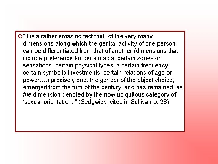 ¡“It is a rather amazing fact that, of the very many dimensions along which