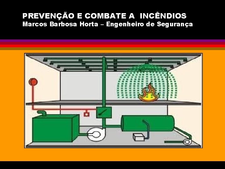 PREVENÇÃO E COMBATE A INCÊNDIOS Marcos Barbosa Horta – Engenheiro de Segurança 