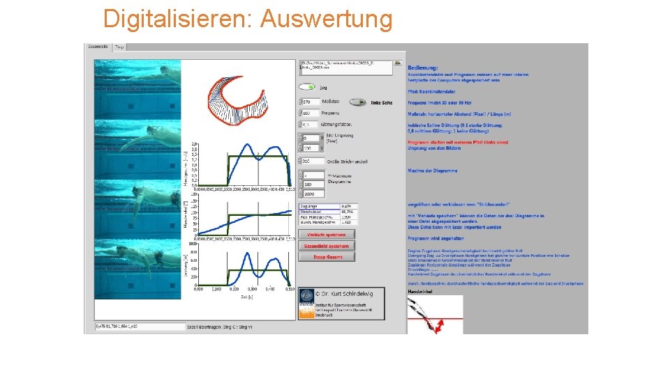 Digitalisieren: Auswertung 