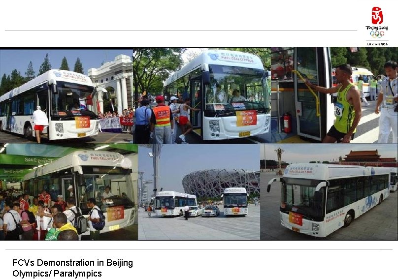 FCVs Demonstration in Beijing Olympics/ Paralympics 