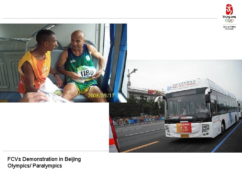 FCVs Demonstration in Beijing Olympics/ Paralympics 