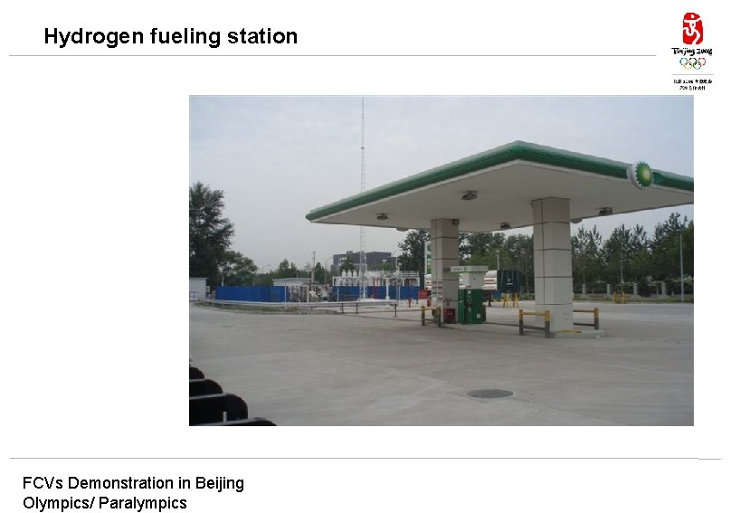 Hydrogen fueling station FCVs Demonstration in Beijing Olympics/ Paralympics 