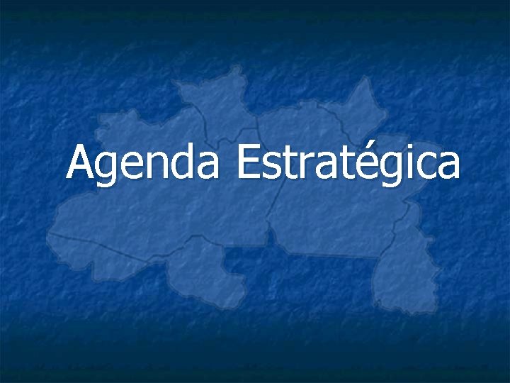 Agenda Estratégica 