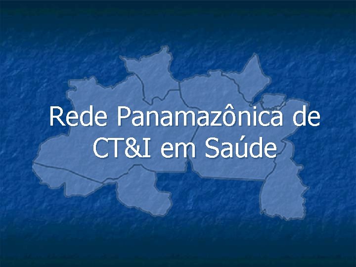 Rede Panamazônica de CT&I em Saúde 