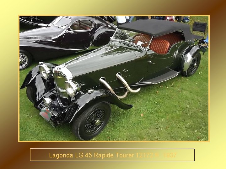 Lagonda LG 45 Rapide Tourer 12172 R 1937 