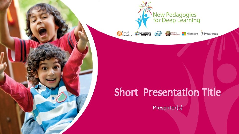 Short Presentation Title Presenter(s) 