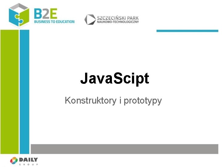 Java. Scipt Konstruktory i prototypy 