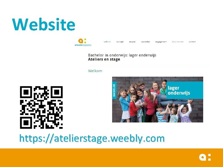 Website https: //atelierstage. weebly. com 
