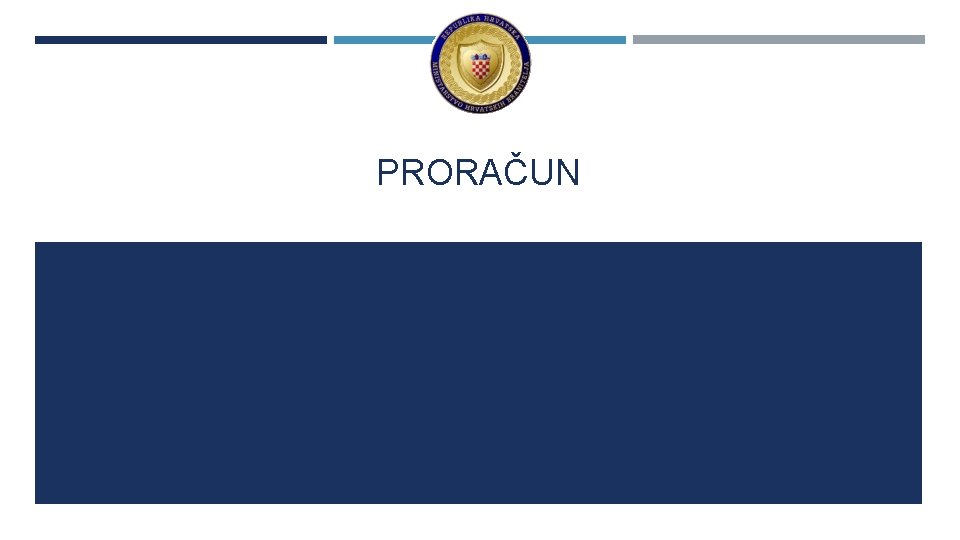 PRORAČUN 