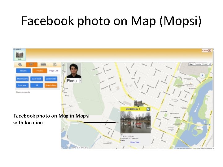 Facebook photo on Map (Mopsi) Facebook photo on Map in Mopsi with location 