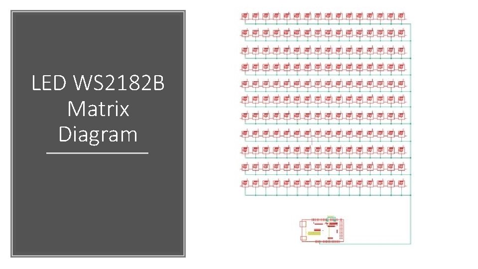 LED WS 2182 B Matrix Diagram 